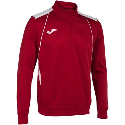 Joma Sudadera Con Media Cremallera Championship Vii Red / White L Joma Sudadera Con Media Cremallera Championship Vii Red / White L