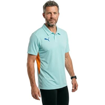 Puma Polo De Manga Corta Individual Safe Lake / Vivid Blue S Puma Polo De Manga Corta Individual Safe Lake / Vivid Blue S