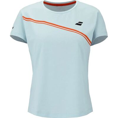 Babolat Camiseta De Manga Corta Play Cap Top Illusion Blue 12-14 Años Babolat Camiseta De Manga Corta Play Cap Top Illusion Blue 12-14 Años