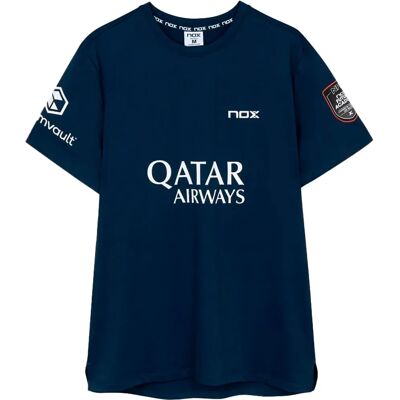 Nox Camiseta De Manga Corta Sponsors At10 Dark Blue XL Nox Camiseta De Manga Corta Sponsors At10 Dark Blue XL