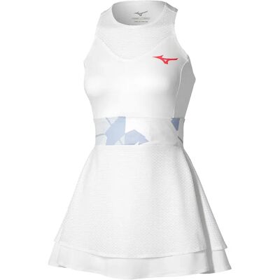 Mizuno Vestido Sin Mangas Daybreakers White / Icelandic Blue S Mizuno Vestido Sin Mangas Daybreakers White / Icelandic Blue S