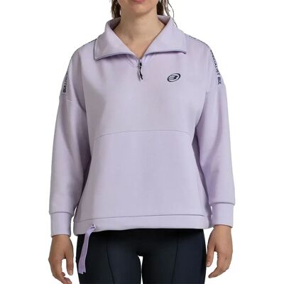 Bullpadel Sudadera Con Media Cremallera Alasia Purple Pastel L Bullpadel Sudadera Con Media Cremallera Alasia Purple Pastel L