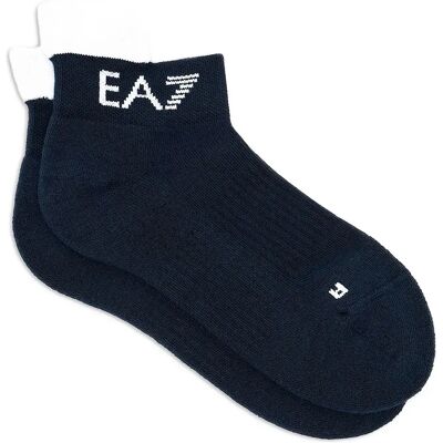 Emporio Armani Calcetines Tennis Pro Navy / White EU 46-47 Emporio Armani Calcetines Tennis Pro Navy / White EU 46-47