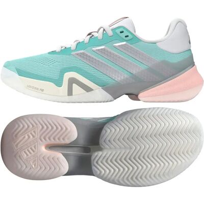 Adidas Zapatillas Todas Las Superfícies Barricade 14 Semi Flash Aqua / Silver Met / Blush Pink EU 37 1/3 Adidas Zapatillas Todas Las Superfícies Barricade 14 Semi Flash Aqua / Silver Met / Blush Pink EU 37 1/3