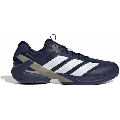 Adidas Zapatillas De Pista Dura Adizero Ubersonic 5 Dark Blue / Footwear White / Cyber Metallic EU 42 Adidas Zapatillas De Pista Dura Adizero Ubersonic 5 Dark Blue / Footwear White / Cyber Metallic EU 42