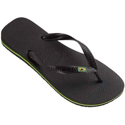 Havaianas Chanclas Brasil Black EU 37-38 Havaianas Chanclas Brasil Black EU 37-38
