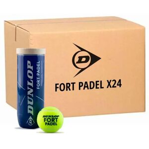 Dunlop Caja De Pelotas De Pádel Fort Yellow 24 x 3 Bolas Dunlop Caja De Pelotas De Pádel Fort Yellow 24 x 3 Bolas