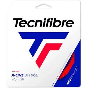 Tecnifibre Cordaje Individual Tenis X-one Biphase Red 1.30 mm Tecnifibre Cordaje Individual Tenis X-one Biphase Red 1.30 mm