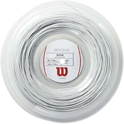 Wilson Cordaje Bobina Tenis Revolve 200 M White 1.35 mm Wilson Cordaje Bobina Tenis Revolve 200 M White 1.35 mm