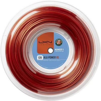Wilson Cordaje Bobina Tenis Alu Power Roland Garros 200 M Bronze 128 mm Wilson Cordaje Bobina Tenis Alu Power Roland Garros 200 M Bronze 128 mm