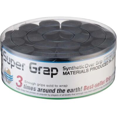 Yonex Overgrip De Tenis Super Grap Ac102ex 36 Unidades Black One Size Yonex Overgrip De Tenis Super Grap Ac102ex 36 Unidades Black One Size