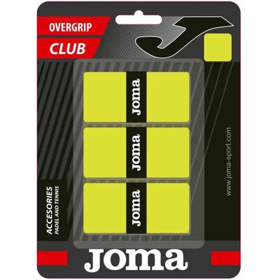 Joma Overgrip De Pádel Club Cushion 3 Unidades Yellow Fluor One Size Joma Overgrip De Pádel Club Cushion 3 Unidades Yellow Fluor One Size