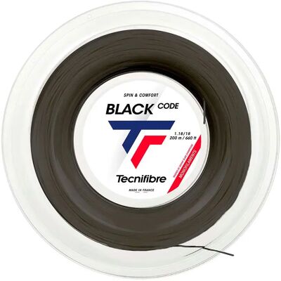 Tecnifibre Cordaje Individual Tenis Black Code 12 M Black 1.24 mm Tecnifibre Cordaje Individual Tenis Black Code 12 M Black 1.24 mm