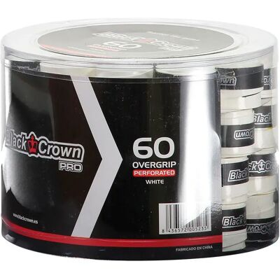 Black Crown Overgrip De Pádel 60 Unidades White One Size Black Crown Overgrip De Pádel 60 Unidades White One Size