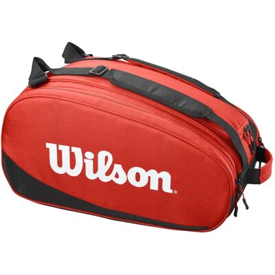 Wilson Paletero Tour Red One Size Wilson Paletero Tour Red One Size