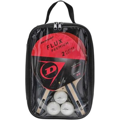 Dunlop Set De Tenis Mesa Flux Premium 2 Player 2 Bats+3 Balls+1 Bag One Size Dunlop Set De Tenis Mesa Flux Premium 2 Player 2 Bats+3 Balls+1 Bag One Size