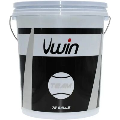 Uwin Cubo De Pelotas De Tenis Team White 72 Bolas Uwin Cubo De Pelotas De Tenis Team White 72 Bolas