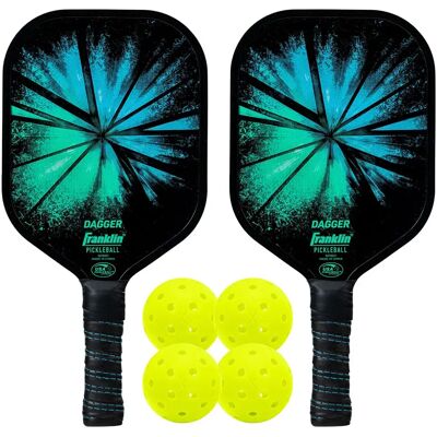 Set de Pickleball Franklin - Palas y Pelota para Interior y Exterior Set de Pickleball Franklin - Palas y Pelota para Interior y Exterior