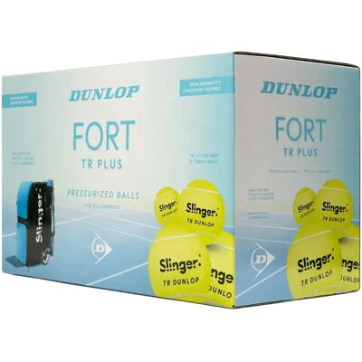 Dunlop Caja De Pelotas De Tenis Fort Tr Plus 72 Bolas Dunlop Caja De Pelotas De Tenis Fort Tr Plus 72 Bolas