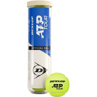 Dunlop Modelo - Pelotas de tenis - Pack de 4 - Calidad ATP Tour Dunlop Modelo - Pelotas de tenis - Pack de 4 - Calidad ATP Tour