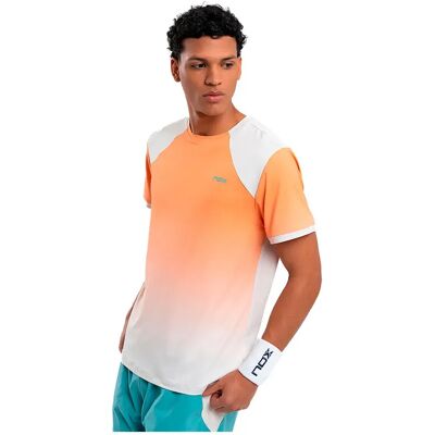 Nox Camiseta De Manga Corta Pro Mock Orange Degraded M Nox Camiseta De Manga Corta Pro Mock Orange Degraded M