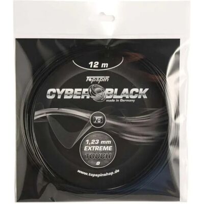 Topspin Cordaje Individual Tenis Cyber 12m Black 1.3 mm Topspin Cordaje Individual Tenis Cyber 12m Black 1.3 mm