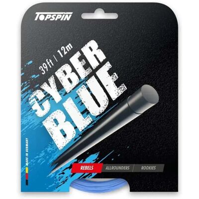 Topspin Cordaje Individual Tenis Cyber 12m Blue 1.2 mm Topspin Cordaje Individual Tenis Cyber 12m Blue 1.2 mm