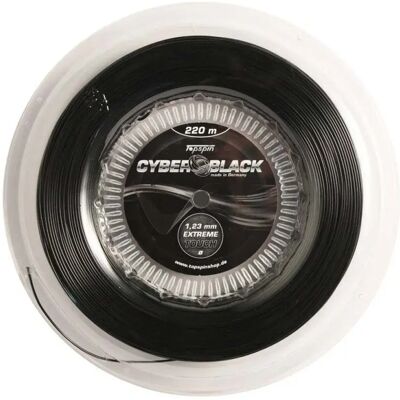 Topspin Cordaje Bobina Tenis Cyber 300m Black 1.25 mm Topspin Cordaje Bobina Tenis Cyber 300m Black 1.25 mm