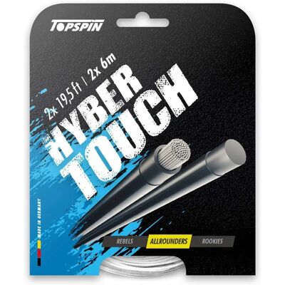 Topspin Hyber Touch - 2 x 6m - white - 1.30 - cuerdas Topspin Hyber Touch - 2 x 6m - white - 1.30 - cuerdas