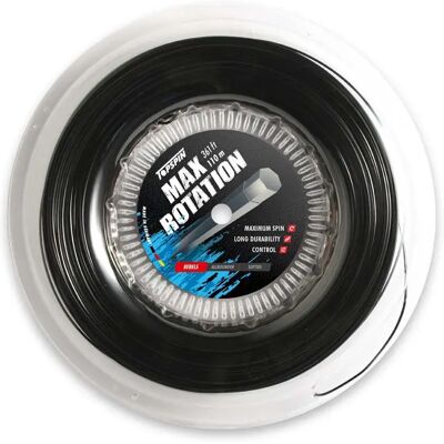 Topspin Cordaje Bobina Tenis Max Rotation 110m 1.31 mm Topspin Cordaje Bobina Tenis Max Rotation 110m 1.31 mm