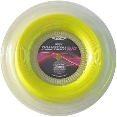 Topspin Cordaje Bobina Tenis Poly Tech Evo 200m Neon Yellow 1.25 mm Topspin Cordaje Bobina Tenis Poly Tech Evo 200m Neon Yellow 1.25 mm