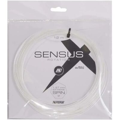 Topspin Cordaje Individual Tenis Sensus Rotation 12m 1.27 mm Topspin Cordaje Individual Tenis Sensus Rotation 12m 1.27 mm