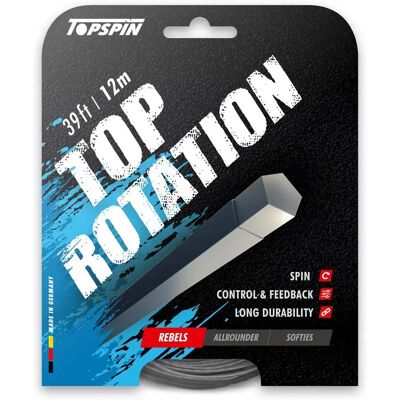 Topspin Cordaje Individual Tenis Top Rotation 12m 1.26 mm Topspin Cordaje Individual Tenis Top Rotation 12m 1.26 mm