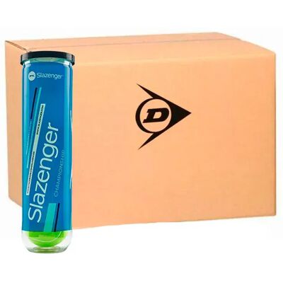 Dunlop Caja De Pelotas De Tenis Championship 04 18 x 4 Bolas Dunlop Caja De Pelotas De Tenis Championship 04 18 x 4 Bolas