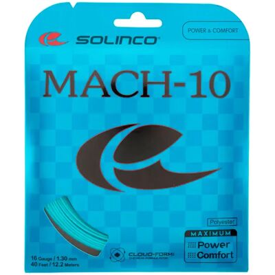 Solinco Cordaje Individual Tenis Mach 16 12 M Blue 1.30 mm Solinco Cordaje Individual Tenis Mach 16 12 M Blue 1.30 mm