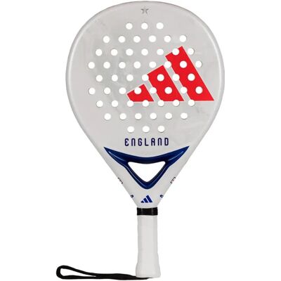 Adidas Pala De Pádel Eng Wc2026 White / Red / Blue / Grey 360-375 gr Adidas Pala De Pádel Eng Wc2026 White / Red / Blue / Grey 360-375 gr