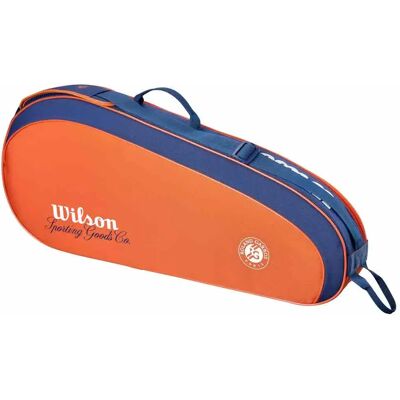 Wilson Raquetero Roland Garros 2026 Team 3pk Clay / Navy One Size Wilson Raquetero Roland Garros 2026 Team 3pk Clay / Navy One Size