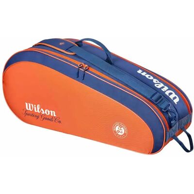 Wilson Raquetero Roland Garros 2026 Team 6pk Clay / Navy One Size Wilson Raquetero Roland Garros 2026 Team 6pk Clay / Navy One Size