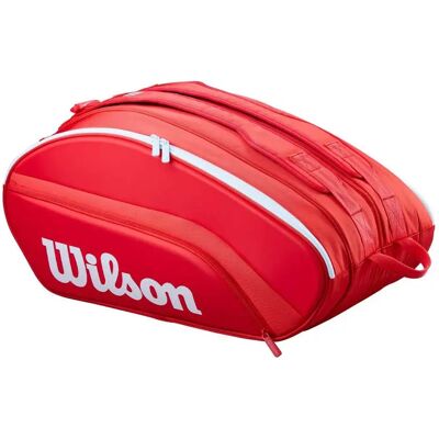 Wilson Paletero Super Tour 2026 Red One Size Wilson Paletero Super Tour 2026 Red One Size