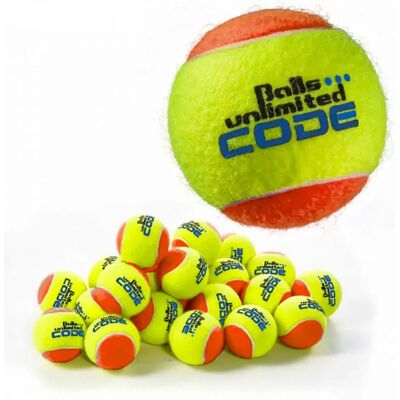 Pelotas de tenis Balls Unlimited Code Blue 60B - amarillo/naranja Pelotas de tenis Balls Unlimited Code Blue 60B - amarillo/naranja