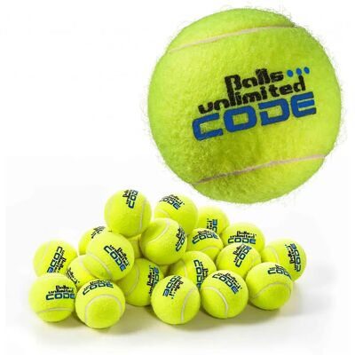 Pelotas de tenis Balls Unlimited Code Blue 60B - amarillo/amarillo unisex Pelotas de tenis Balls Unlimited Code Blue 60B - amarillo/amarillo unisex