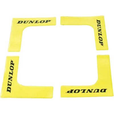 Marcador de esquina Dunlop - Pack de 8 amarillo Marcador de esquina Dunlop - Pack de 8 amarillo