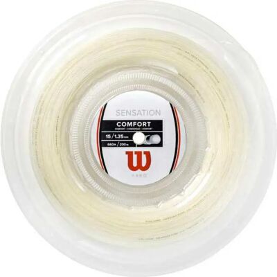 Wilson Cordaje Bobina Tenis Sensation 200 M Natural 1.25 mm Wilson Cordaje Bobina Tenis Sensation 200 M Natural 1.25 mm
