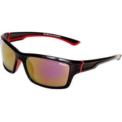 Sinner Gafas De Sol Cayo Black / Red PC Red Revo/CAT3 Sinner Gafas De Sol Cayo Black / Red PC Red Revo/CAT3