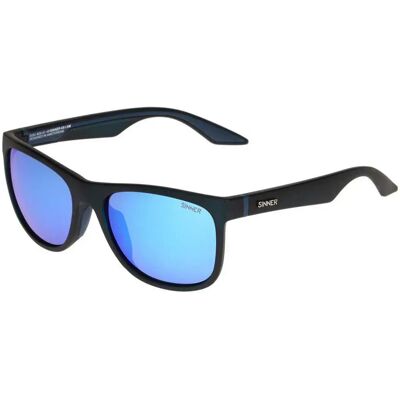 Sinner Gafas De Sol Rockford Matte Black Smoke Icy Blue Oil/CAT3 Sinner Gafas De Sol Rockford Matte Black Smoke Icy Blue Oil/CAT3