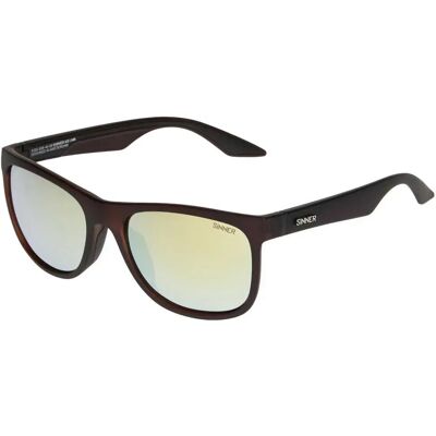 Sinner Gafas De Sol Rockford Matte Brown Yellow Oil/CAT3 Sinner Gafas De Sol Rockford Matte Brown Yellow Oil/CAT3