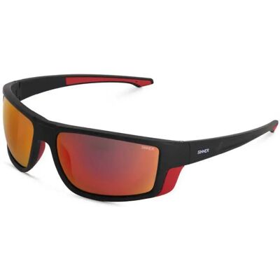 Sinner Gafas De Sol Elbrus Matte Black / Matte Red Smoke Red Oil/CAT3 Sinner Gafas De Sol Elbrus Matte Black / Matte Red Smoke Red Oil/CAT3