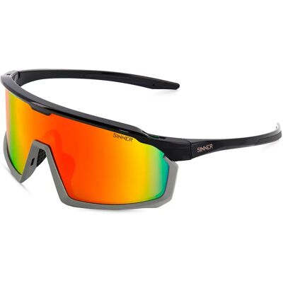 Sinner Gafas De Sol Araza Shiny Black / Smoke Grey / Red CAT3 Sinner Gafas De Sol Araza Shiny Black / Smoke Grey / Red CAT3