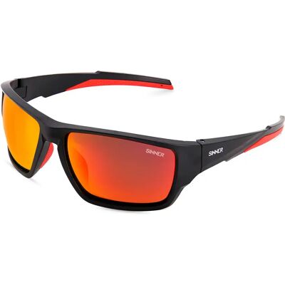 Sinner Gafas De Sol Jacara Black / Red SINTEC®/CAT3 Sinner Gafas De Sol Jacara Black / Red SINTEC®/CAT3