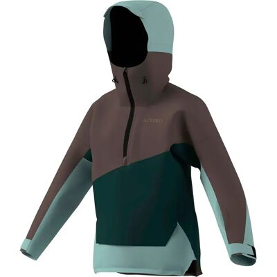 Adidas Chaqueta Terrex Xploric 2 Layer Lined Climaproof Anorak Aurora Ivy / Earth Strata / Seflaq M Adidas Chaqueta Terrex Xploric 2 Layer Lined Climaproof Anorak Aurora Ivy / Earth Strata / Seflaq M
